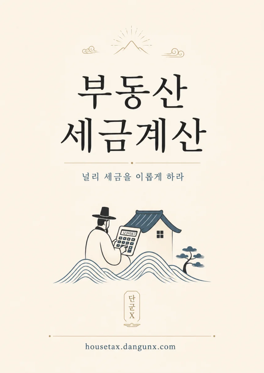 부동산 세금 계산 - 널리 세금을 이롭게 하라